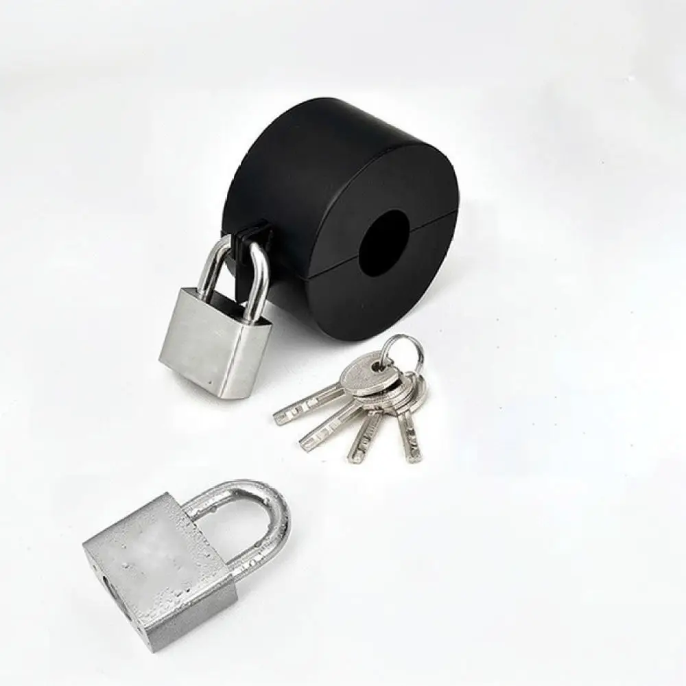 Universal Door Handle Safety Lockout Shield For JS Faucet Valve Knob Protection Device Security Metal Guard