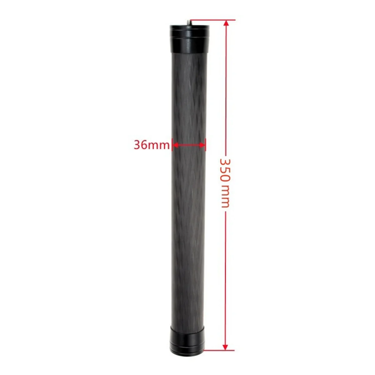 35CM Extension Rod Carbon Fiber Camera Extension Rod Self-Timer Pole Stabilizer for DJI Feiyu Ronin Extension Rod