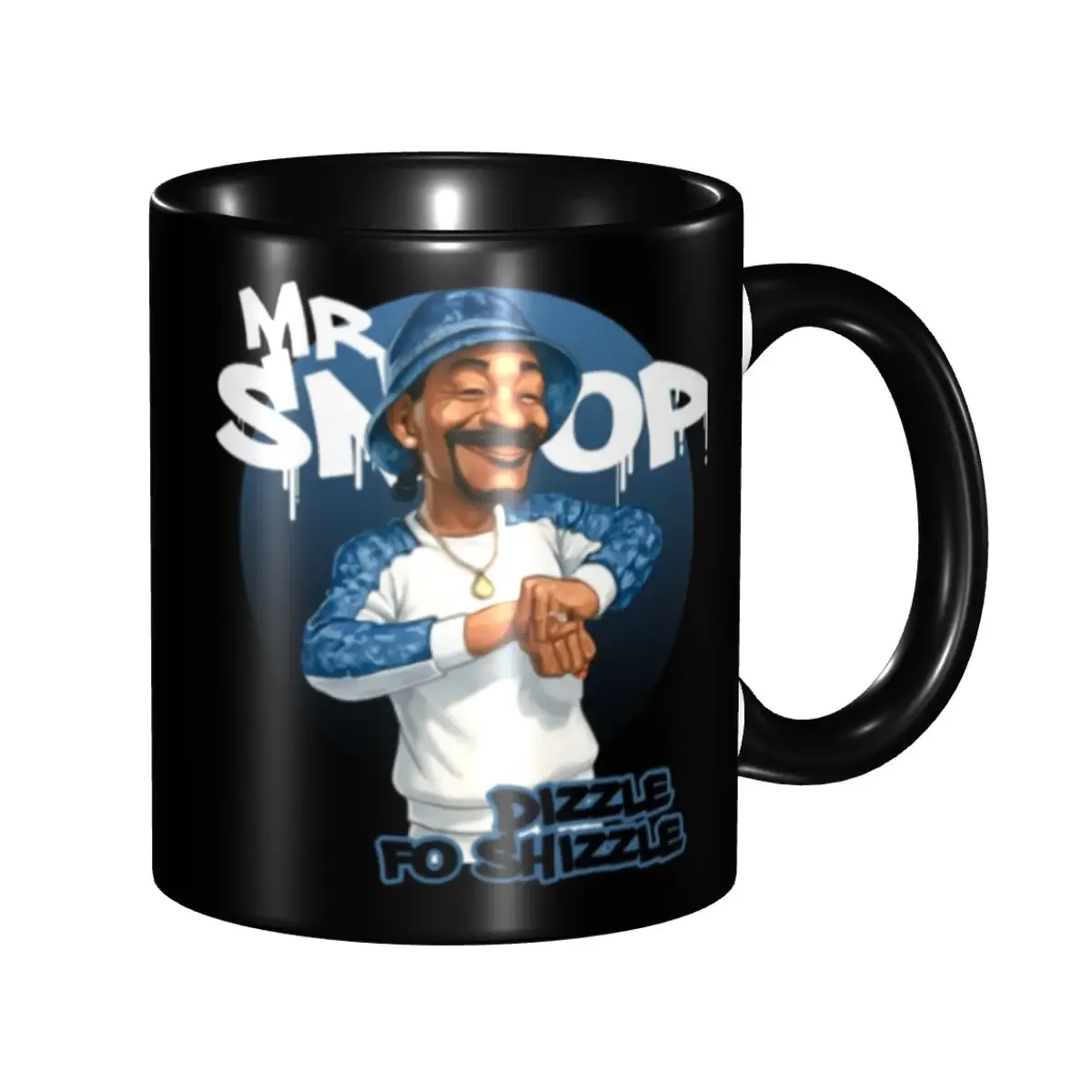 DIY Snoop Dogg Music Rapper Ceramic Mugs Customized Coffee Cup Creative Present