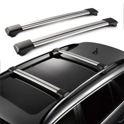 Super Silent Universal Crossbar Car Luggage Rack Aluminum Alloy Roof Rack SUV Modified Cargo Rack