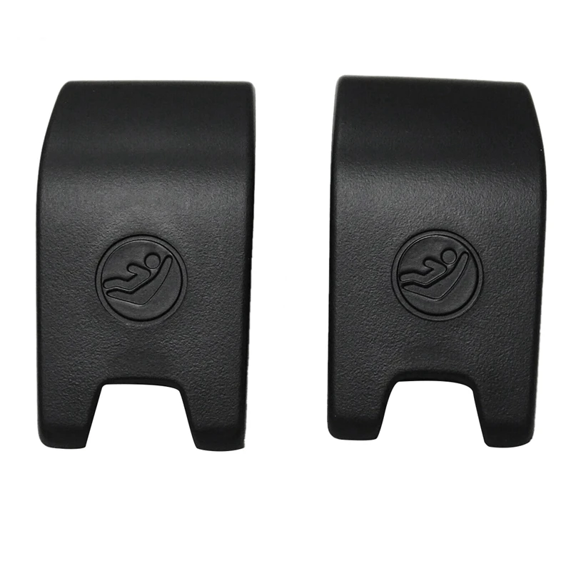 1Pair 8V0887187 Car Seat Hook ISOFIX Cover Trim Child Restraint for Audi A3 V8 2015-2023 Black Isofix Slot Cap