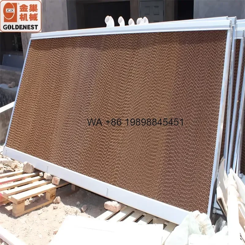 Wmwmnu Hot Sale Industrial Livestock Poultry Greenhouse Evaporative Cooling Pad System for Breeder Laying Hens House