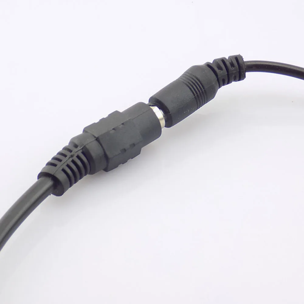 2.1*5.5 มม.1 หญิง 2 3 4 5 8 ชาย DC Power Splitter Plug Cable สําหรับกล้องวงจรปิดความปลอดภัยกล้องอุปกรณ์เสริมแหล่งจ่ายไฟอะแดปเตอร์ 12V