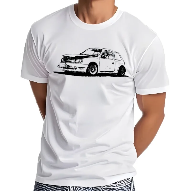 Camiseta Micra K11 Sketch, camiseta gráfica vintage, camisetas para hombre, camisetas grandes y altas para hombres