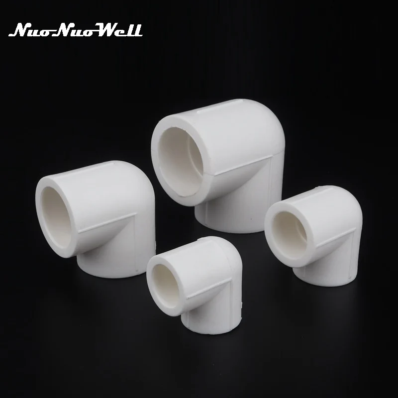 PPR Water Pipe Adapter, 90 Degree Elbow Connector, Plumbing Fittings, Heat Melt, 20mm, 25mm, 32mm, 40mm, 1Pc