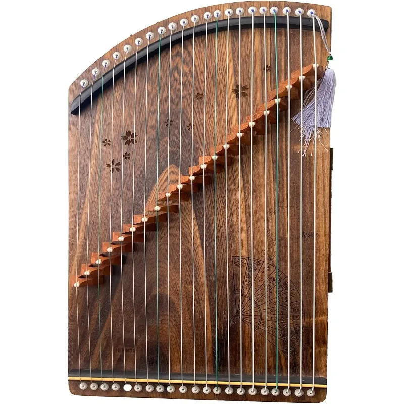 Guzheng Finger Trainer with Full Accessories/Guzheng Code/Backpack, Suitable for Professional/Adult/Beginner/Children 21 Strings