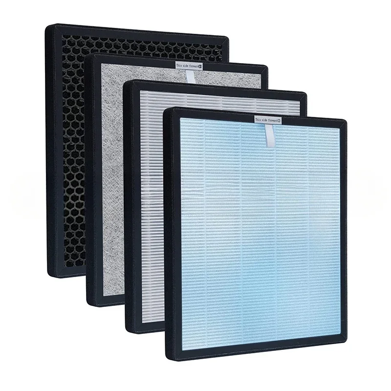 The product can be customized. Suitable for MSA3 air purifier filter three-in-one HEPA