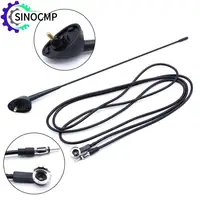 Antena de techo de Base aérea + adaptador con Cable Base para Fiat Doblo Punto Marea Ulysse Multipla Ducato mástil aéreo de montaje en techo automático