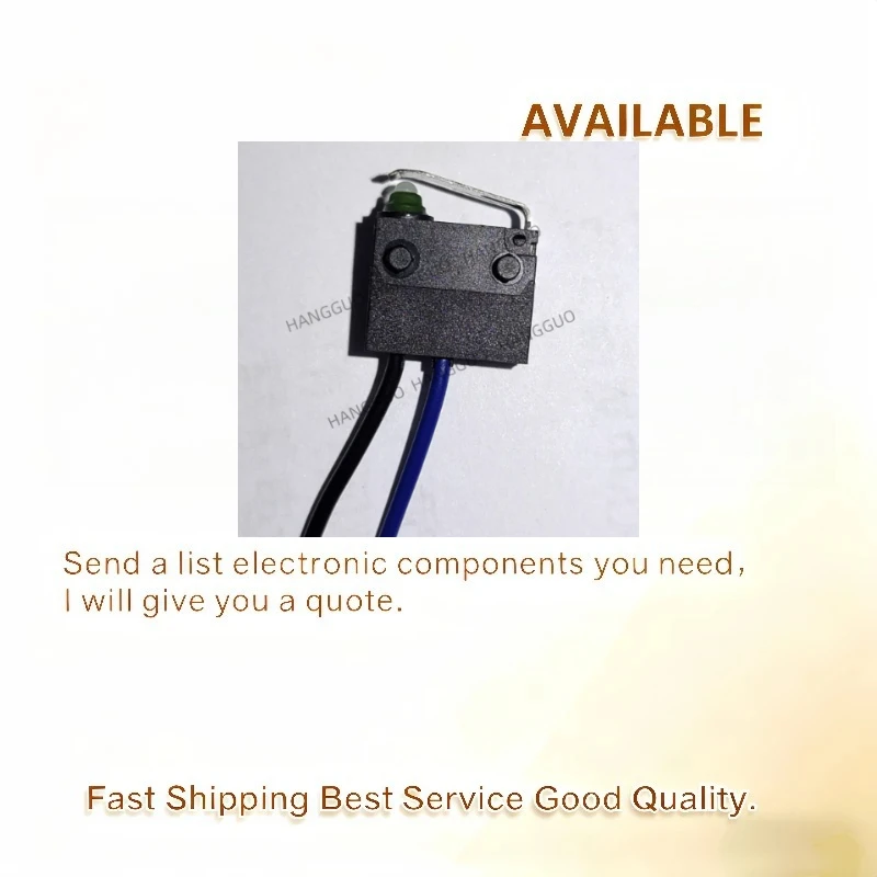 5PCS Waterproof micro switch with wire, normally open/ normally closed/ three-wire, dust-proof and oil-proof, IP67.