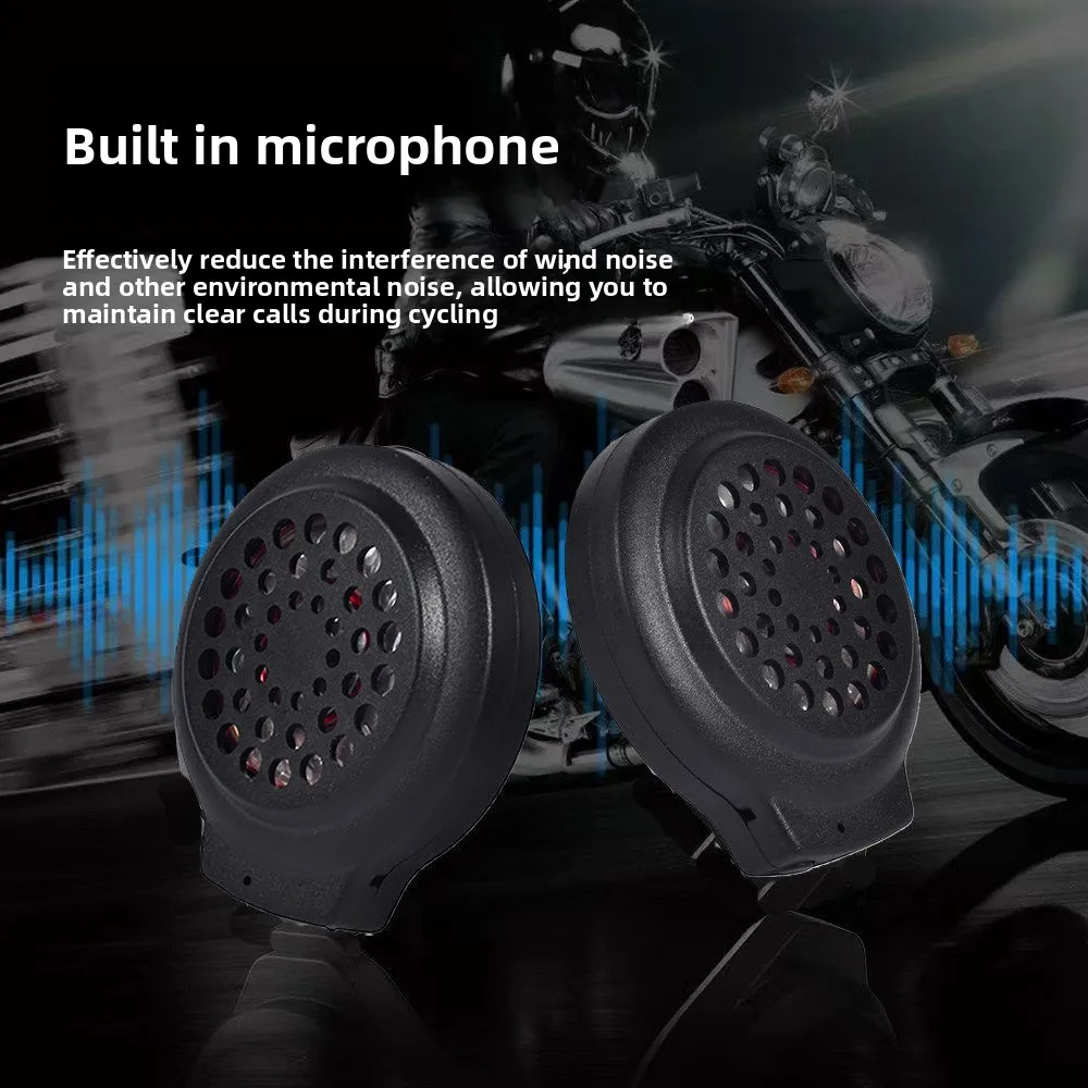 

New motorcycle helmet wireless Bluetooth headset with built-in long-lasting waterproof Bluetooth