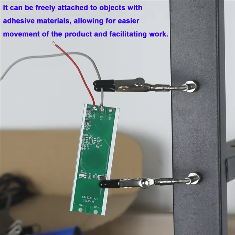 

HGSW-Magnetic Mini Soldering Flexible Arm PCB Circuit Board Hoder Soldering Tool For Jewelry Making/Electronic Repair
