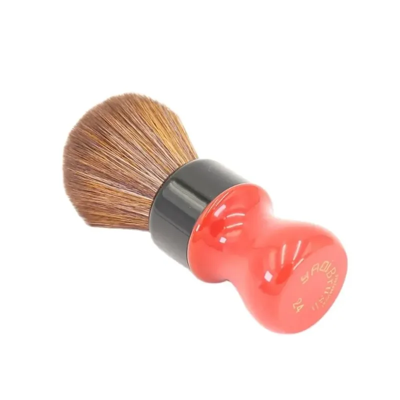 YAQI 24MM Ferrari Rough Complex Black Version Best Quality Brown Synthetic Hair Mens Shaving Brushes Easy Handling And Control