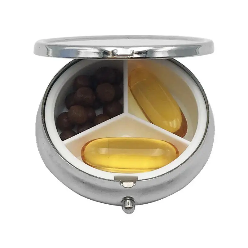 Lightweight 2-Compartment Travel Jewelry Box Scratch Resistant Interior Easy to Carry Organizer for Short Trip