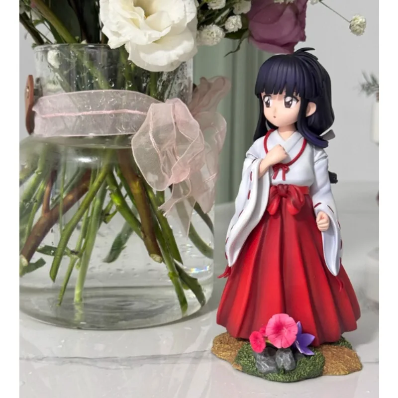 Figuras de Anime de Inuyasha, Figura de Kikyo, Modelo de Niña en la Infancia, Figura GK de Colección, Adorno de Escritorio, Linda Estatua, Juguetes, Regalo de Cumpleaños para Niño