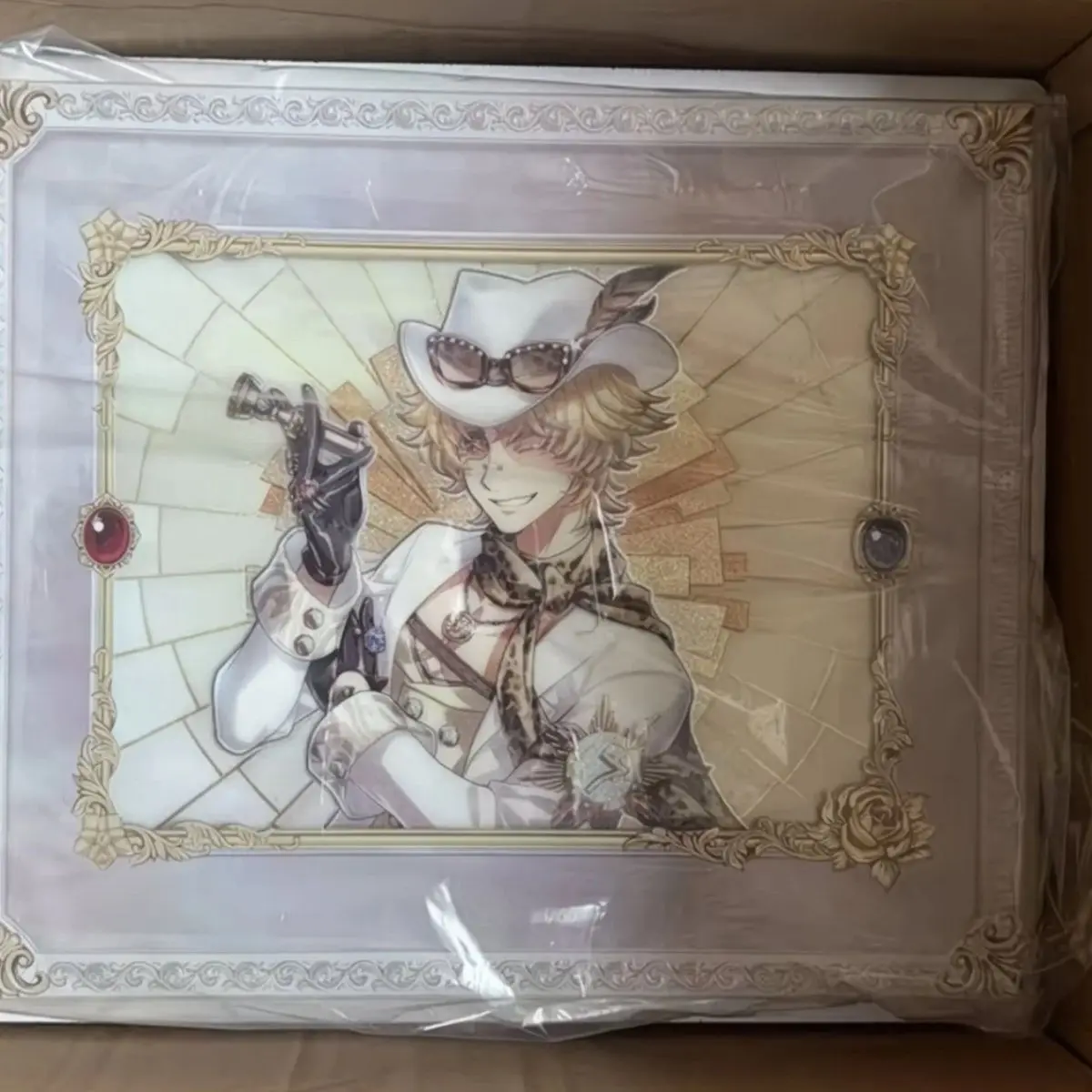 Identity V 7th Anniversary Truth Under Reason Explorer Dazzling Lone Wolf Empty Paper Storage Box | Game Collectible Display Box