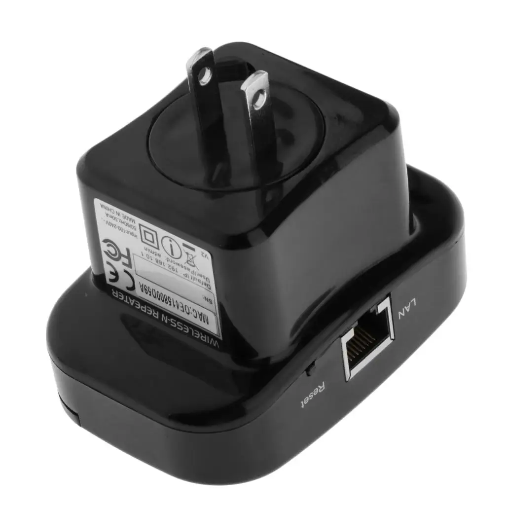 

300Mbps Wireless WiFi Mini Repeater AP WI-FI Range Amplifier Booster with WPS
