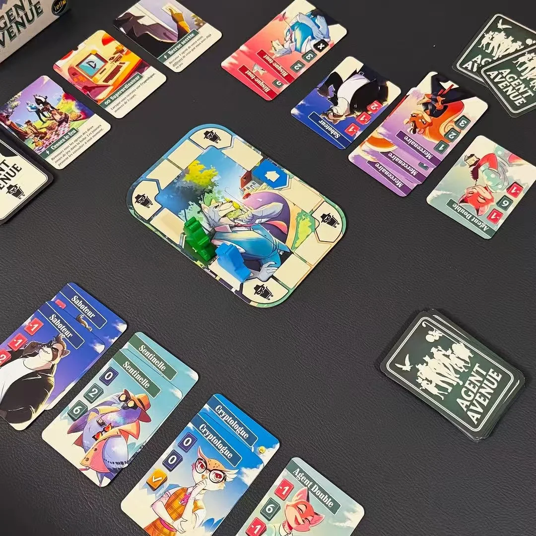 لعبة Agent Avenue: The Animal Spy Bluff (الإنجليزية) - استلقاء وطاقمك في هذه اللعبة المخصصة الاجتماعية