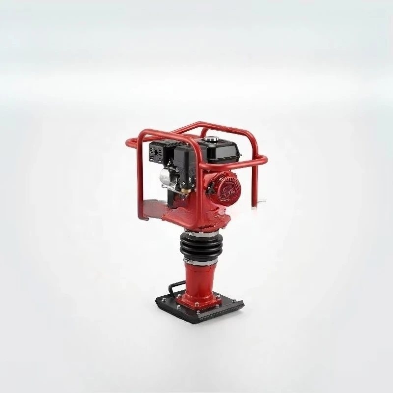 Wear resistant floor vibration roller soil compaction tool, used for gravel, sand, and backfill soil