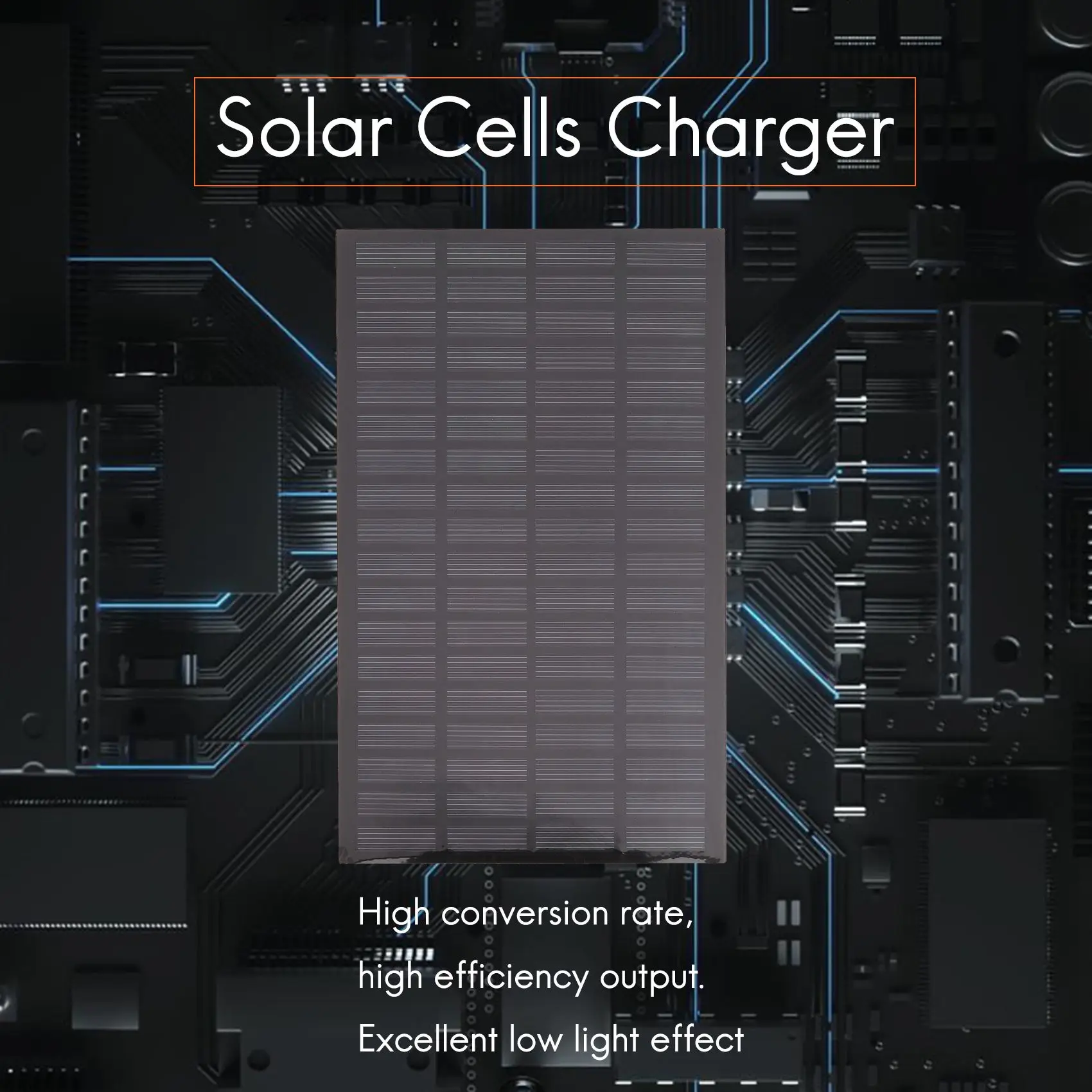 Solar Panel High Quality 18V 2.5W Polycrystalline Stored Energy Power Solar Panel