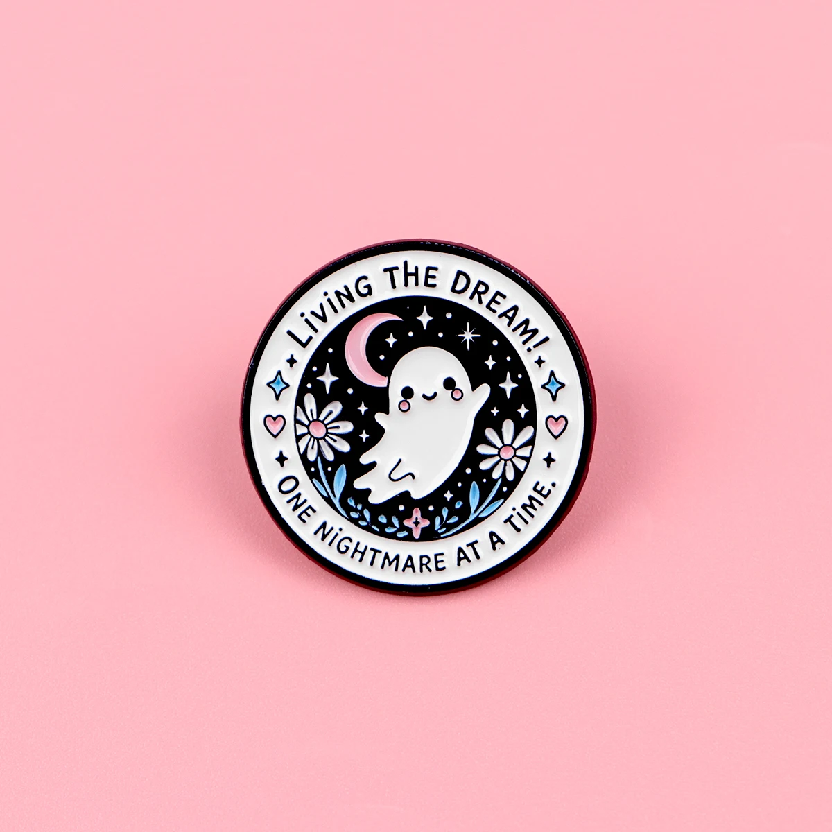 9pcs Cute Ghost Enamel Pin 