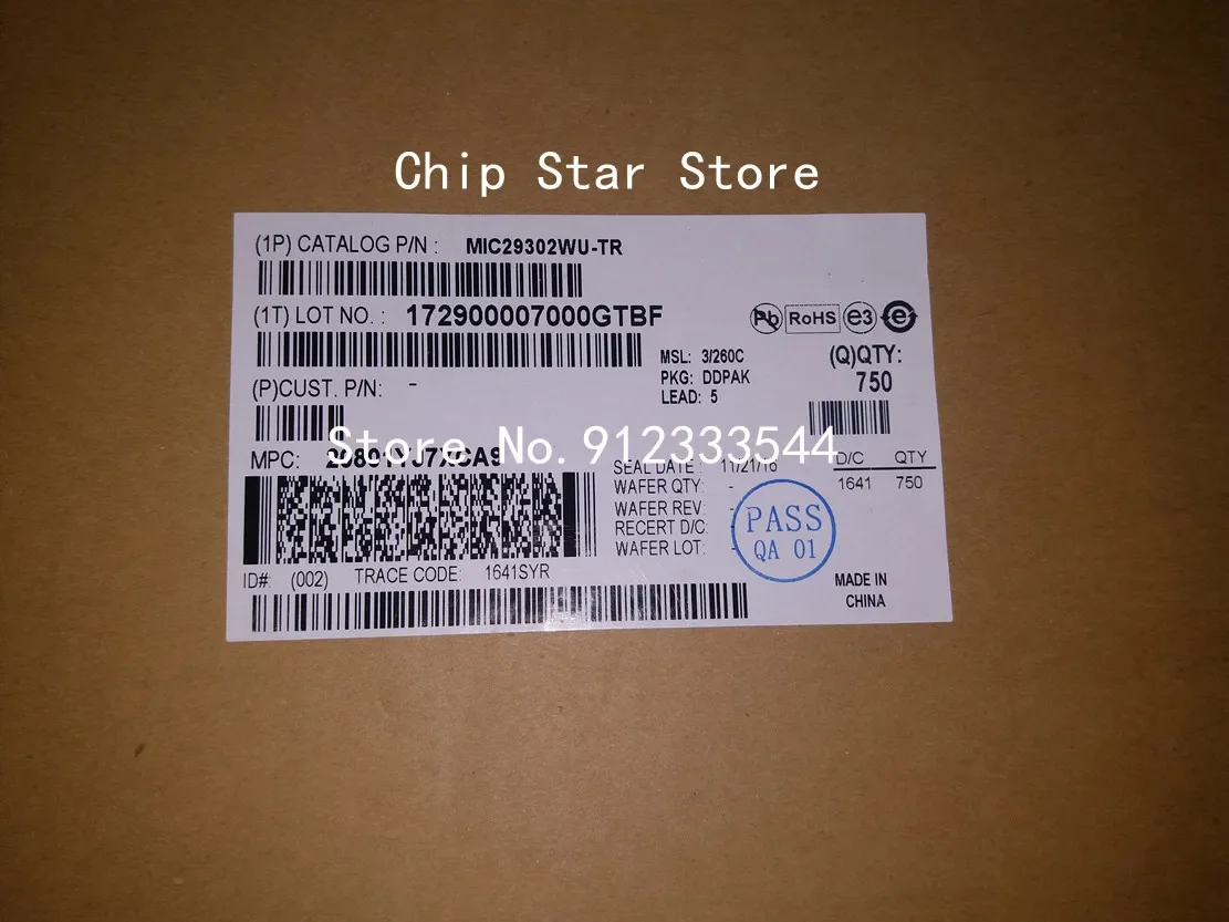 5-50pcs  MIC29302WU-TR  MIC29302WU  MIC29302 100%New And Original