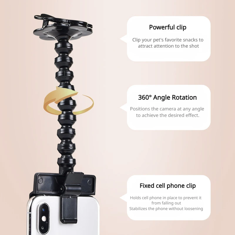 الحيوانات الأليفة صور التحف القطط الكلاب انظر إلى العدسة لعبة هاتف محمول حامل كاميرات مراقبة عالي الجودة Selfie كليب لوازم جرو منتجات الحيوانات الأليفة ألعاب الحيوانات الأليفة
