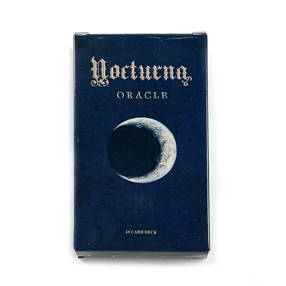 New Nocturna Oracle Deck A 48 Pcs Oracle Cards Mystical Artwork, Durable & Portable, Perfect For Spiritual Guidance & Collectors