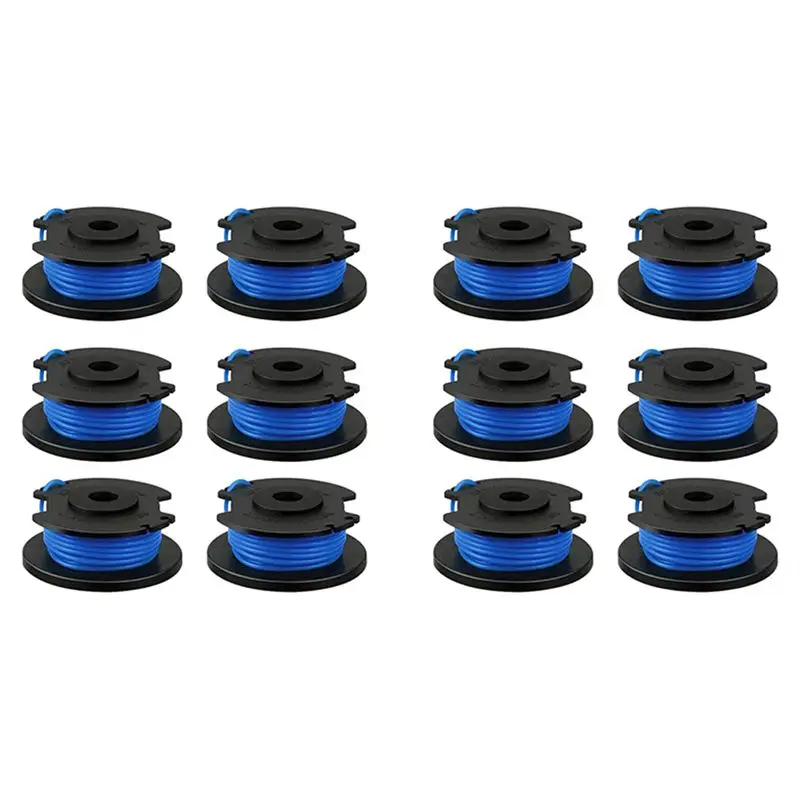 KYCOR-12 Pack Replacement Spools For Ryobi One+ AC14RL3A 18V 24V 40V Cordless Trimmers, Weed Eater String Auto-Feed