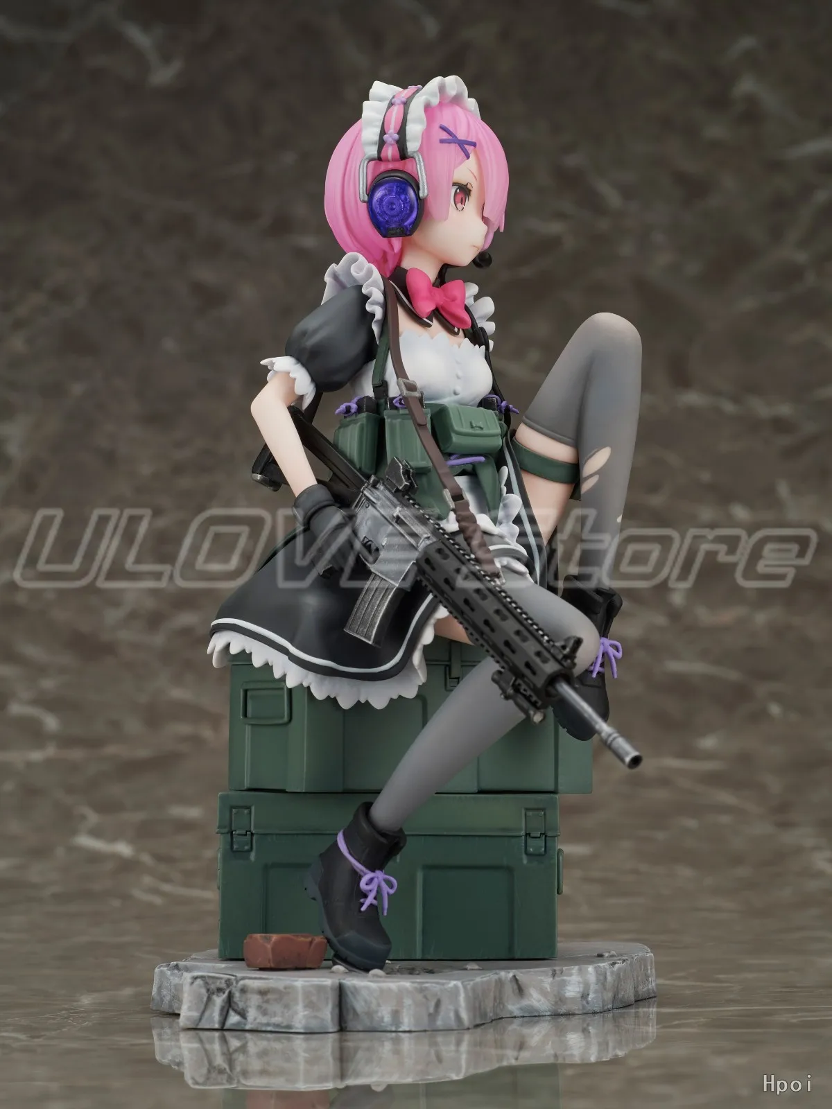 Originale F:NEX Re: ZERO - Inizia la vita in un altro mondo Ramu 1/7 Animazione Figure Model Toys Collezione di regali