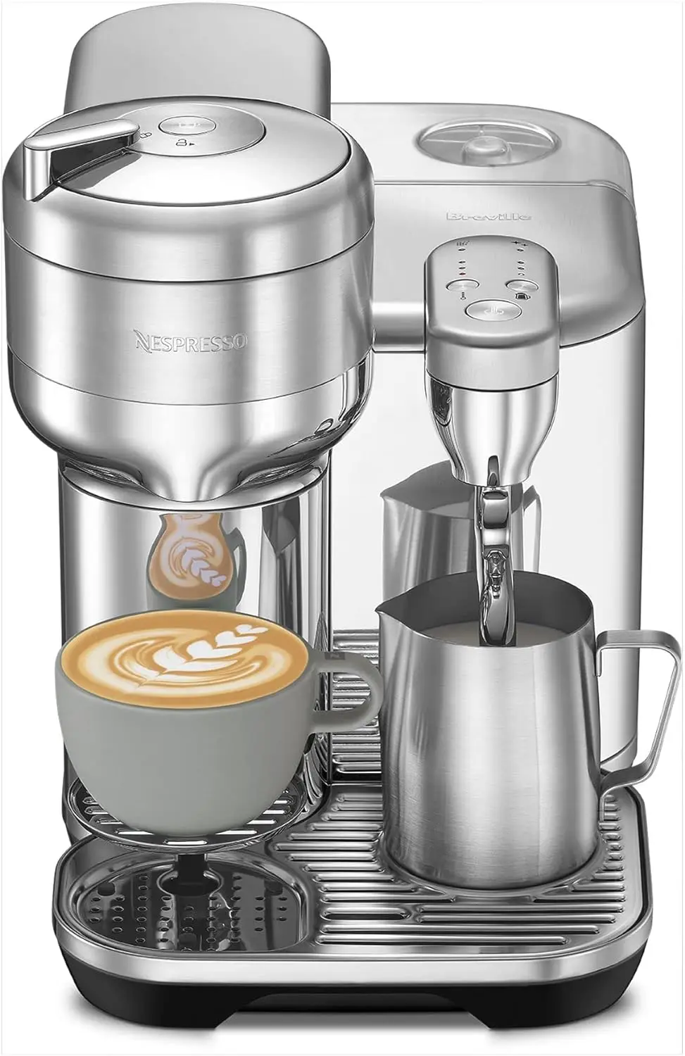 

Breville Nespresso Vertuo Creatista BVE850BSS, Brushed Stainless Steel