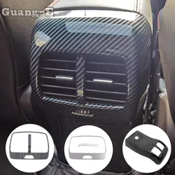 Car Rear Air Conditioning Outlet Trim Cover Decoration Frame Interior Accessories For Ford Escape/Kuga 2020 2021 2022 2023 2024