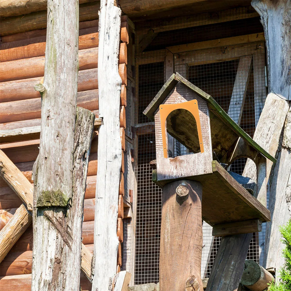 

10 Pcs Into The Cage Entrance Door Bird for Accessories House Replacement Hamster Pigeon Activity