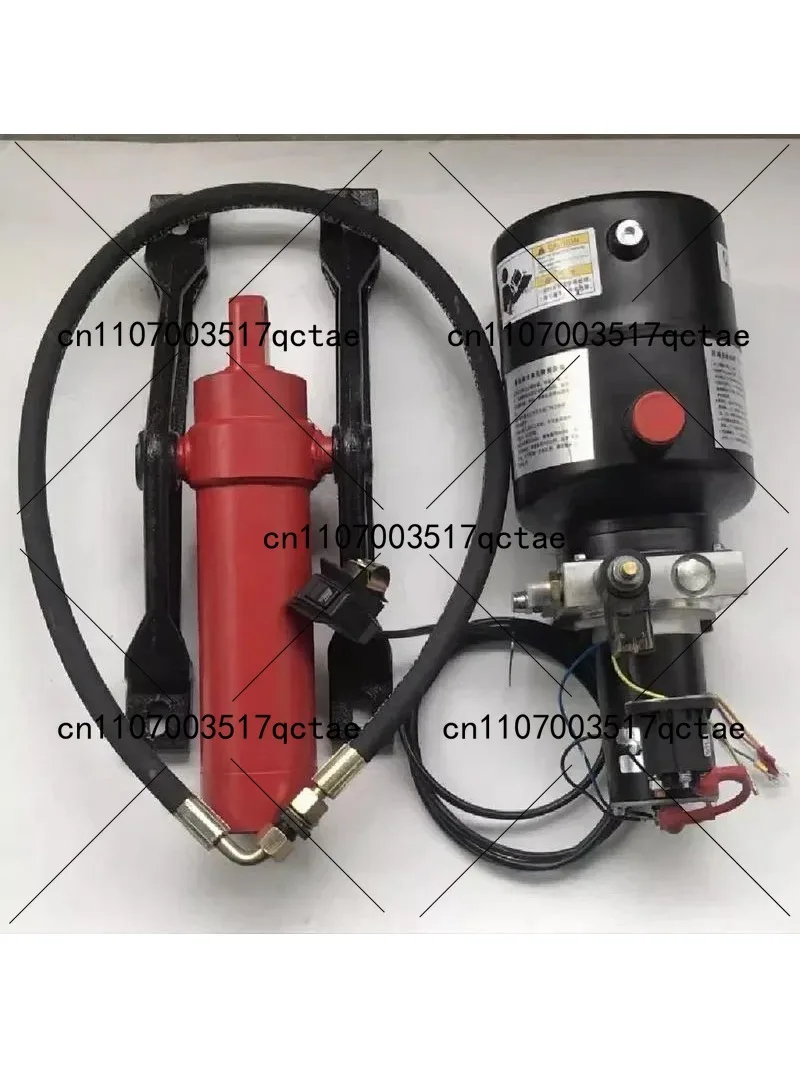 Electric Tricycle Hydraulic Dump Kit Electronically Controlled Lift 12V/48V/60V/72V Dump Hydraulic Modification Parts