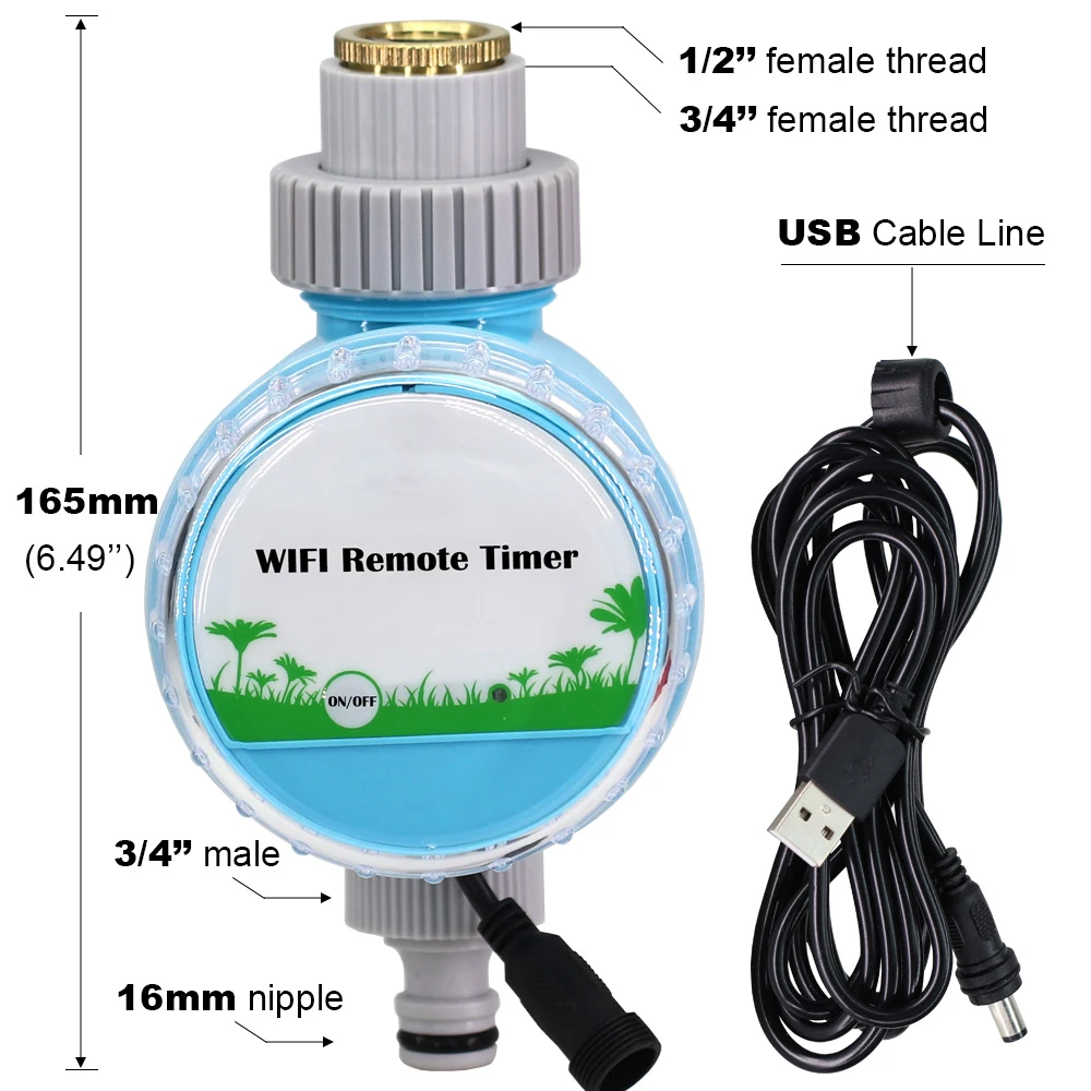 5-50m Tuya inteligentny System podlewanie ogrodu automatyczny kompatybilny z Wifi Timer regulowany 13cm kroplownik nawadniania dla doniczki do roślin