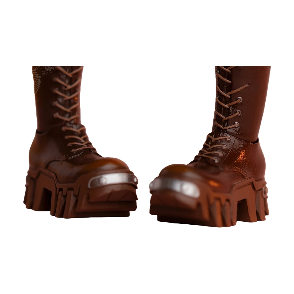 HIPLAY Worldbox Botas estilo bulldozer de doble uso Accesorio para muñeca Figura de acción apta a escala 1/6