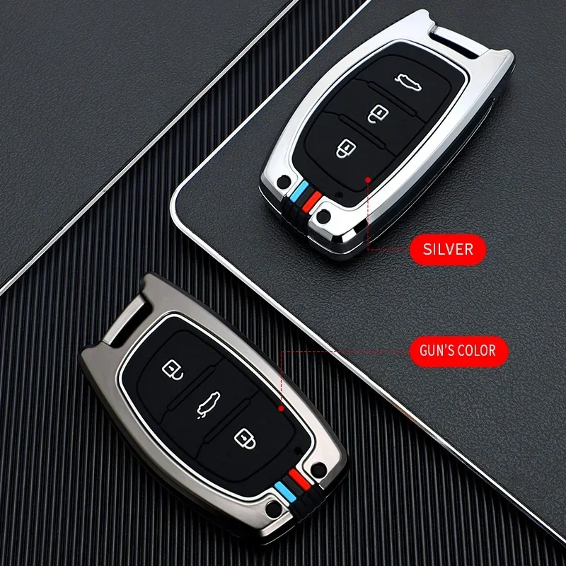 

Car Smart Key Case Cover For Hyundai Tucson Santa Fe Rena Sonata Elantra Creta Ix35 Ix45 I10 I30 I40 Protective Accessories