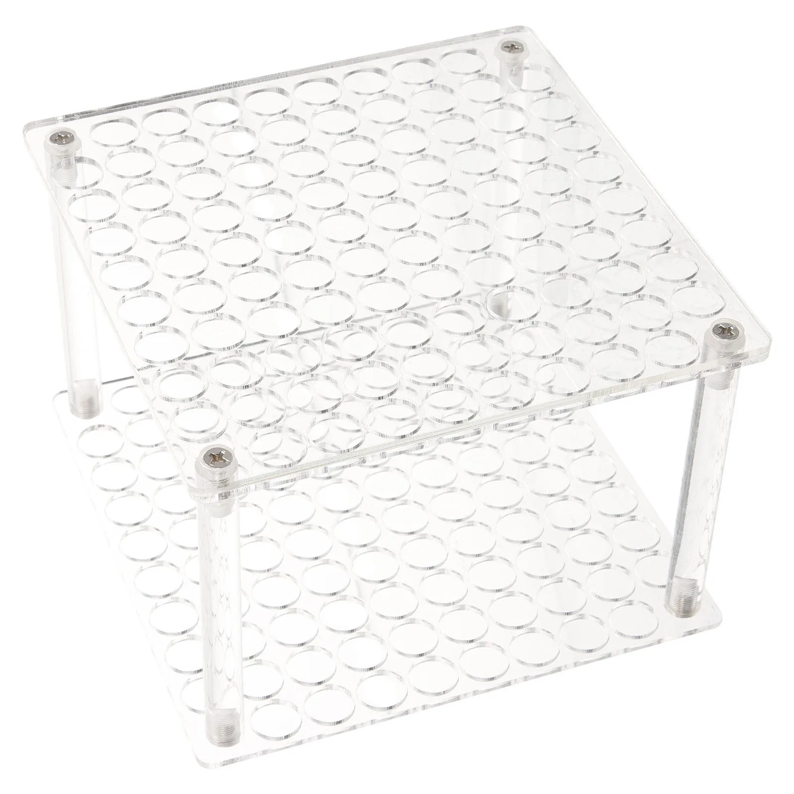 

Acrylic Pen Organizer Rack Multi Holes Desk Stand Clear Design Ball Pens Markers Pencils Brushes Acrylic Pen Holder