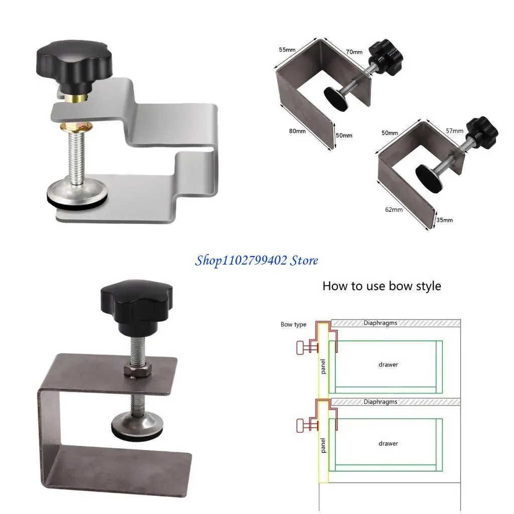 

547F Fence Clamp Woodworking Clamp G Clip Dedicated Fixture Adjustable Frame Fast Fixed Clamp for Woodworking Benches