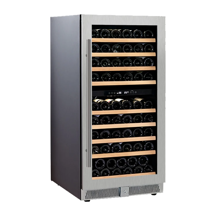 Домашний диспенсер для бутылок на заказ, стеклянный холодильник для вина, холодильник