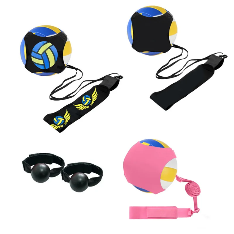 

Elastic rope volleyball trainer Beach volleyball serve rebound training belt Elastic belt