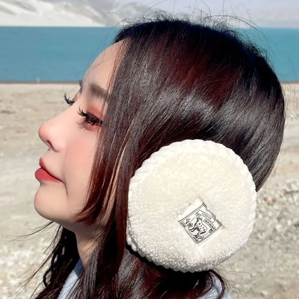 Fashion Thickening Women Men Earmuffs Soft Ear Warmer Winter Earmuffs Solid Color Cold Proof Outdoors Earflap Winter