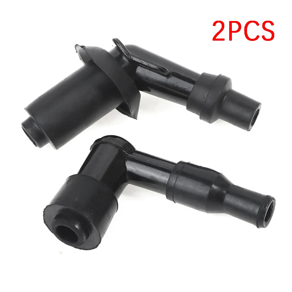 

2pcs Universal Motorcycle Ignition Spark Plug Cap Motorcycle Cub Underbone Spare Moped Scooter Dirt Bike Straddle Type Parts