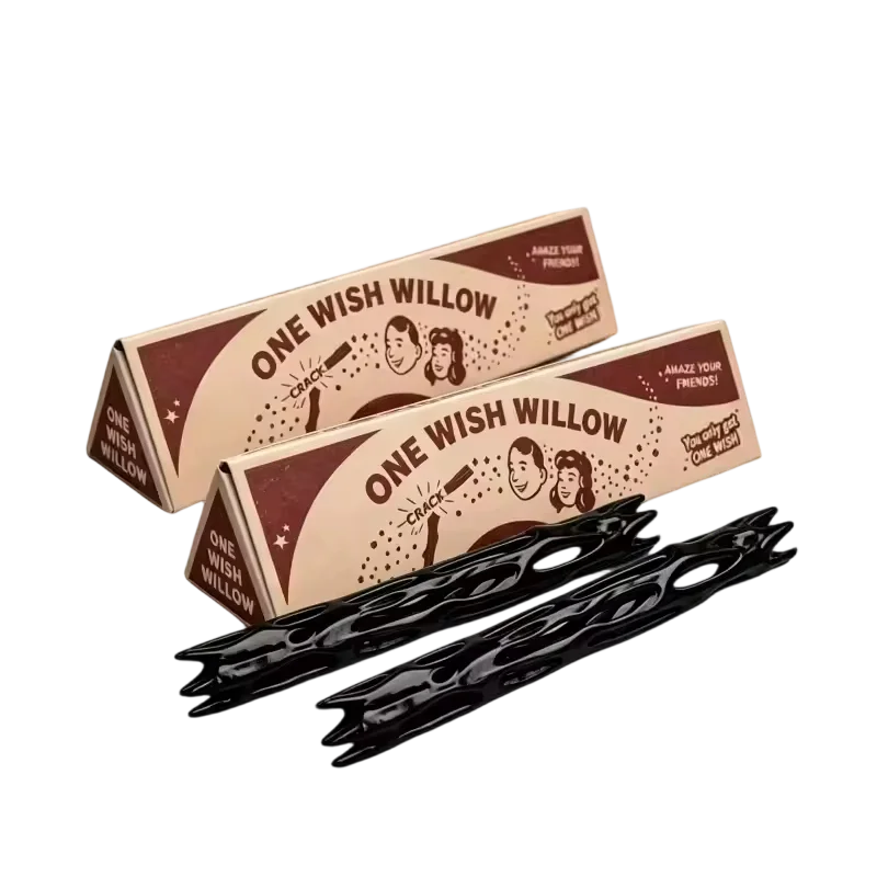 11cm One Wish Willow 3D-gedruckter Obsession Stick, Gebetsversprechen, zerbrechlicher Glückssymbol mit Retro-Box, Hochzeit, Geburtstag, Weihnachten, Requisit – Detail 4