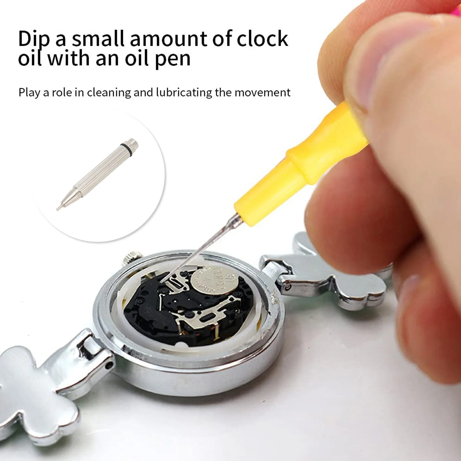 Watch Repair Hand Presser Watch Hand Pressers Pusher Alloy Steel Professional Time Date Proofreading Wristwatch Repair Tool