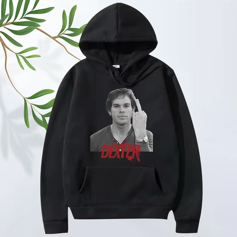 Dexter Morgan Classic fashion graphic hoodie 2025 new men women funny vintage Long sleeve streetwear print oversized tops unisex
