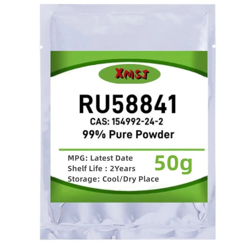 Hot Sale 99% Ru58841 Powder Psk3841 Hmr3841helps Hair Grow Prevent Hair Loss, 50g-1000g Free Shipping