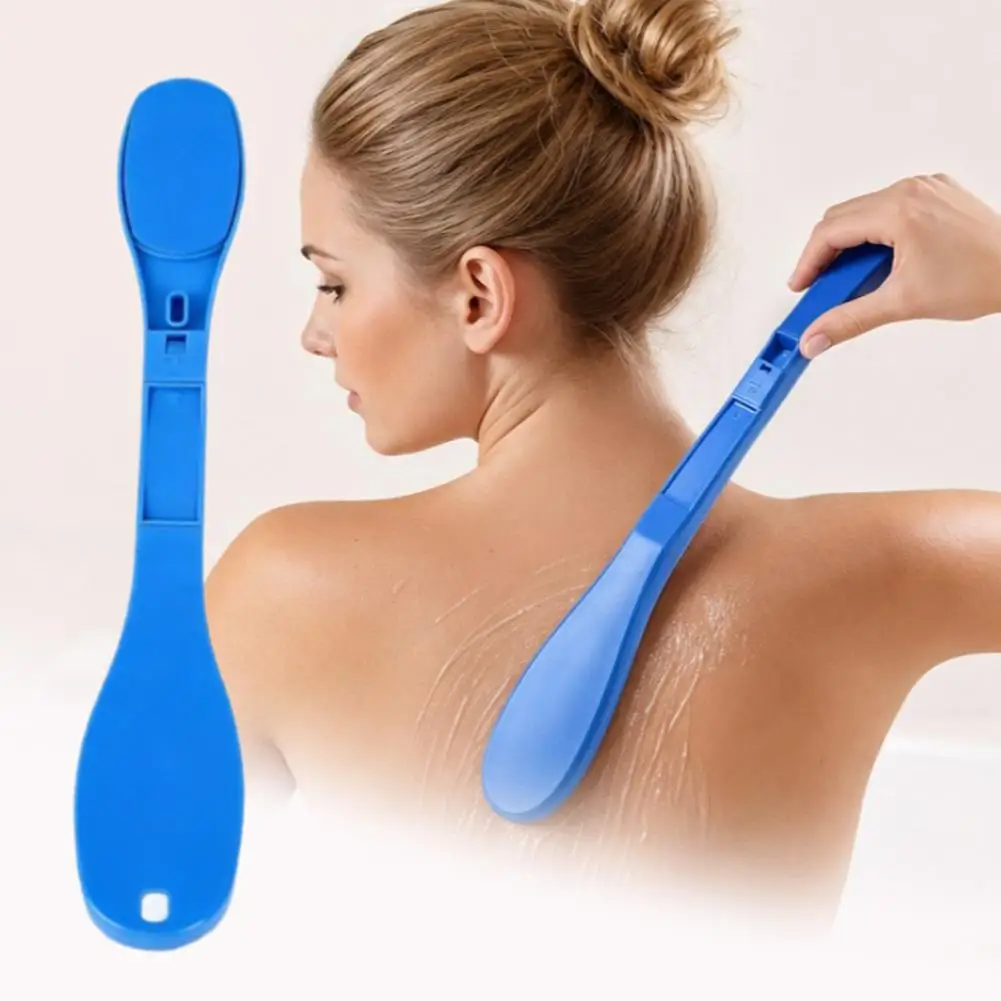 Foldable Back Lotion Applicator Long Handle Self Tanning Cream Applicator Easy Reach Back Sun Bathing Tools Accessory1Pc