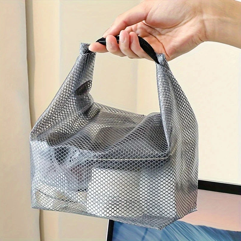 Waterproof Storage Drawstring Bag, Uni Large-Capacity Swimming Toiletry Bag, Suitable for Gym Laundry, Bathroom Toiletries, O