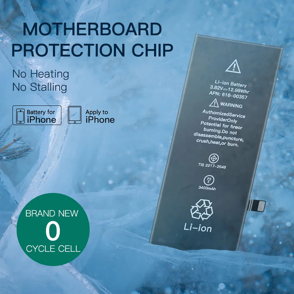 Batería de repuesto nueva de alta capacidad real para iPhone 16 / 16E / 16 Plus / iPhone 16 Pro / iPhone 16 Pro Max 4