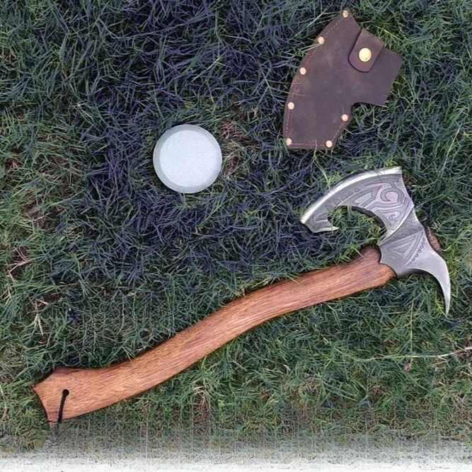 

New Multifunctional High-end Viking Tactical Hand Axe Convenient for Outdoor Household Logging and Chopping EDC Hand Tool